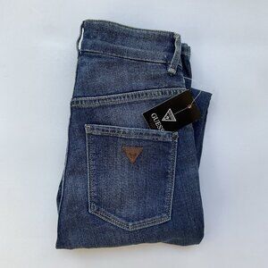 Guess Women’s Super High Rise Skinny Jeans Blue Size 24
